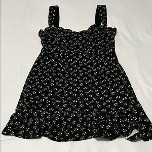 Anthropologie Hutch Ditsy Floral Corset Mini Dress